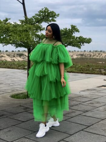 Deconstructed Tulle Skirt