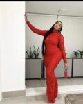 picasso dress set red