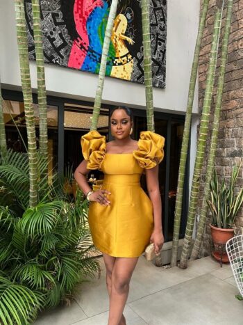 Nkulu Dress Yellow