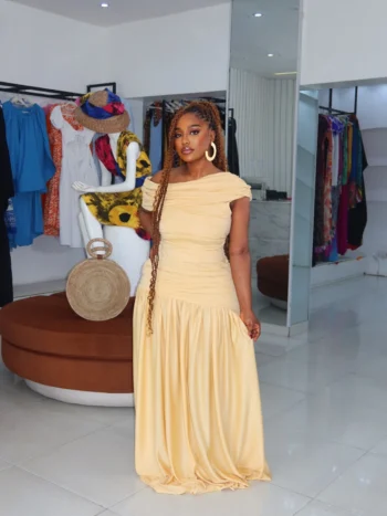 Butter Long Dress