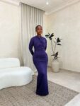 Ari Dress Navy Blue (1)