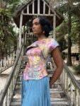 Vina Skirt Set – blue