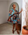 Hailey Dress damask short 2