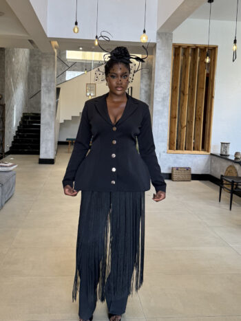 Violet Blazer Set