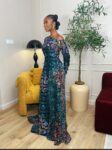 Bella Adire Batik Dress 3jpeg