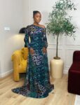 Bella Adire Batik Dress 3jpeg