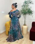 Bella Adire Batik Dress 3jpeg